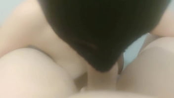 Venera works in a mask