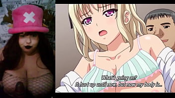 Hotwife with bigtits watching hentai jk to ero konbini tenchou ep1