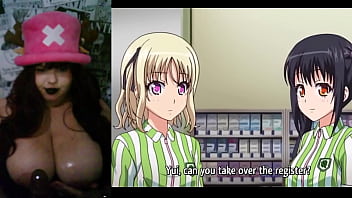 Hotwife with bigtits watching hentai jk to ero konbini tenchou ep1