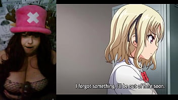 Hotwife with bigtits watching hentai jk to ero konbini tenchou ep1