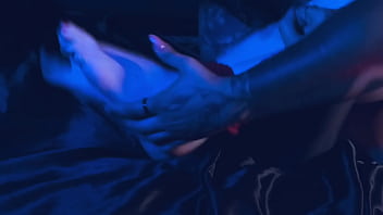 Playful rotten venus tickles perfect feet of bound bia