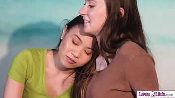 With the nurse gone i ask if my bestie is in for a hazel moore kisses her asian bff kimmy kimm while touching her pussy and gets licked