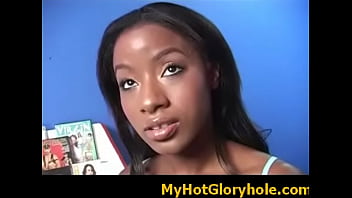 Amazing cock sucking through a gloryhole 14