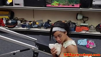 Cash needing ebony gives pawnbroker head