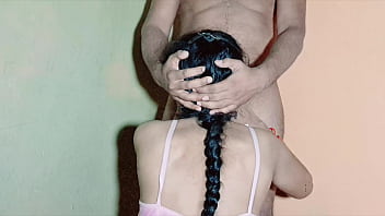 A thirsty housewife went to neighbour house and had a fucking session with neighbour