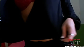 Gorgeous newcomer gets naked