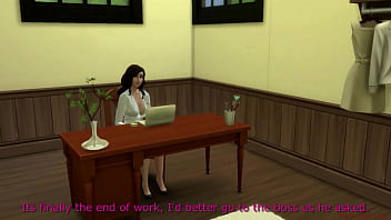 Boss dominating new hot personal assistant on her first day Boss dominating new hot personal assistant on her first day