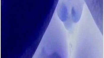 Fingerfuck in light brown screen