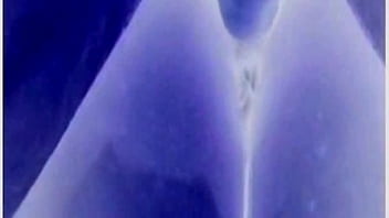 Fingerfuck in light brown screen