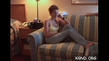 Pungent redhead phil in erotic scenery