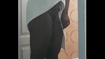 Ebony after bathing Ebony after bathing