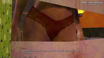 Busty mature milf step mom has anal sex with an 18yo boy he creampies her ass being a dik episode 11 taboo hentai game part #99