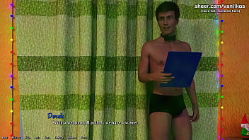 Busty mature milf step mom has anal sex with an 18yo boy he creampies her ass being a dik episode 11 taboo hentai game part #99