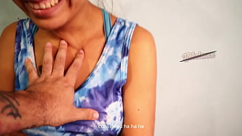 Fund this girl looking for mangos in the woods