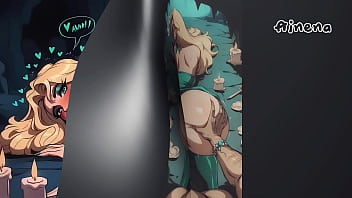 Princess fucked by a monster porn in spanish ai generated