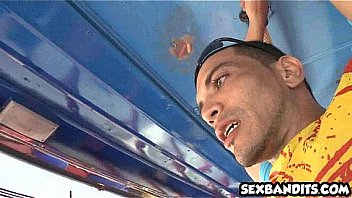 Freaky latina teen with braces sucks dick 15