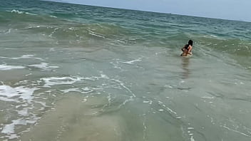 Teen girl in mask sucks dick cums on face sperm seaview room pov blowjob cumshot