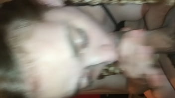 She looks into the camera very nice