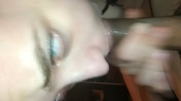 She looks into the camera very nice