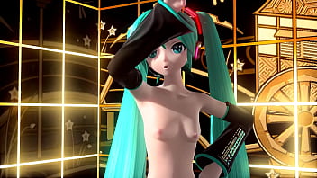 Vocaloid twintails miku nude dancing pv mod by nutsuki suu