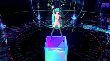 Vocaloid twintails miku nude dancing pv mod by nutsuki suu