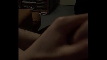 Masturbating with my big dick