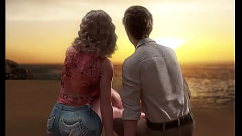 Love sex over the sand