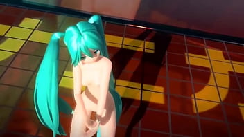 Hatsune miku erotic dance big boobs