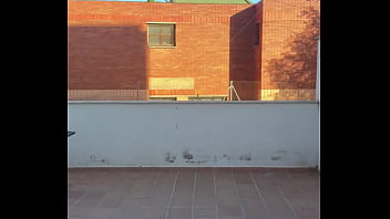 Peeing in my backyard in pov