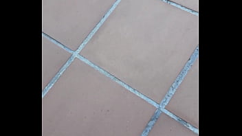 Peeing in my backyard in pov