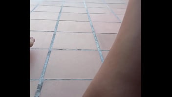 Peeing in my backyard in pov
