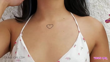 Amazing teen has pretty face