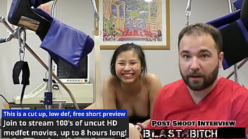 Raya nguyen sucks dick twice before getting fucked by doctor pov version