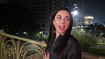 Luiza marcato ass obliteration in a car