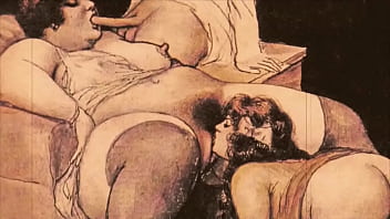Retro erotic art