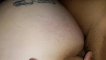 Girlfriend beg for deep anal cum slut one