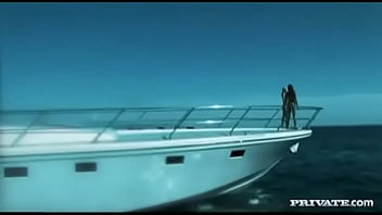 Bisexuals alexis and zafira rub each others clits while getting fucked