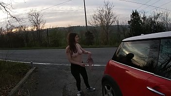 Almost caught doing threesome sex in the street during covid19 quarantine