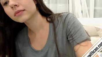 Cute girl spanks her ass before the webcam full vids playwithcam