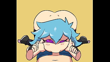 Skyblue having fun with boyfriend