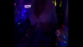 Blonde slut having fun