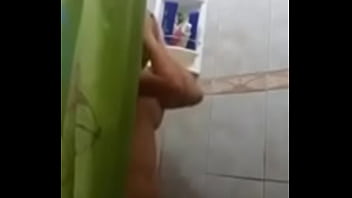 K shy babe recording shower part2