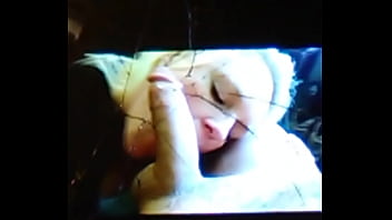 Blonde loves sucking dick