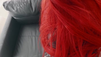 Fucking my goth neighbour on the couch