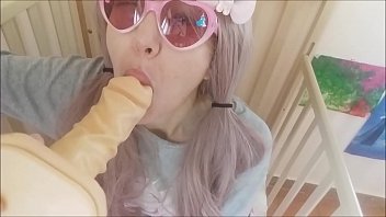 Very Stubborn She Wants To Swallow Her Sperm Without Hesitation As She Has Learned With Her Beloved Pacifier thumbnail
