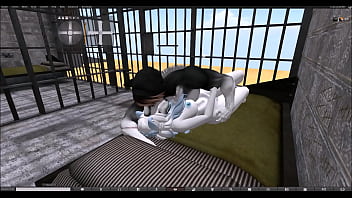 Pounding a handsome male in jail