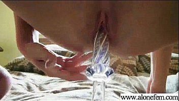 All kind of things as toys for alone girl to get orgasms movie 14