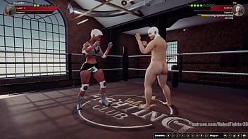 Broadzilla vs yel nf3d mixed mma combat battle ring