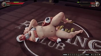 Broadzilla vs yel nf3d mixed mma combat battle ring