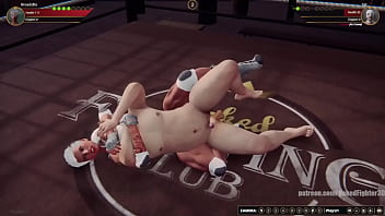 Broadzilla vs yel nf3d mixed mma combat battle ring